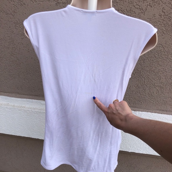 White top with gold. size Small from Caché - Picture 6 of 7